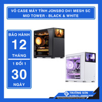 Vỏ CASE MÁY TÍNH JONSBO D41 MESH SC MID TOWER | M-ATX/ ATX | Hàng Chính Hãng
