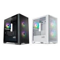 Vỏ Case Máy Tính Kèm Quạt Tản Nhiệt MIK MORAX 3FA Hỗ Trợ Mainboard MATX / ITX