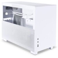Vỏ case máy tính Lian Li Q58 White kèm dây Riser VGA PCIe 4.0 - Q58W4