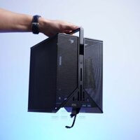 Vỏ case máy tính Mini ITX XTIA XPROTO Mini đen cũ đã qua sử dụng (Kèm riser 4.0)