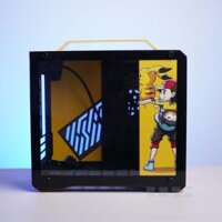 Vỏ case máy tính Mini ITX Traveler Vàng Pokemon cũ đã qua sử dụng