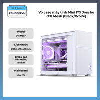 Vỏ case máy tính Mini ITX Jonsbo D31 Mesh (Black/White)