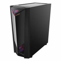 Vỏ Case Máy Tính MSI MAG SHIELD 110R Mid TowerMàu Đen Kèm 2 Fan - Hàng Chính Hãng