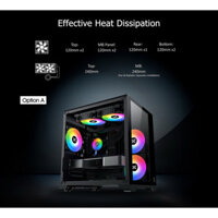 Vỏ Case máy tính XIGMATEK AQUA M / AQUA M ARTIC (EN40108) - PREMIUM GAMING M-ATX CASE (Hàng Chính Hãng)
