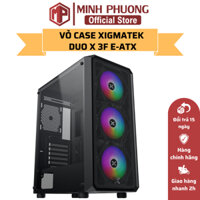 Vỏ Case Máy Tính XIGMATEK DUO X 3F Hỗ Trợ Main E-ATX