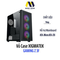 Vỏ Case Máy Tính XIGMATEK GAMING Z 3F (EN41082) - GAMING ATX, KÈM 03 FAN XIGMATEK Z20F