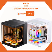 Vỏ case Mini Tower M-ATX Jonsbo TK-1 - Vỏ case máy tính chính hãng kính cong view vô cực