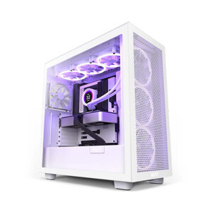 Vỏ case NZXT H7 WH/WH Flow White CM-H71FW-01