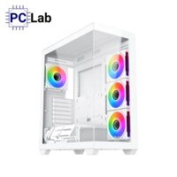 Vỏ case PC máy tính Xigmatek Blast Arctic (E-ATX, Full Tower, Trắng)