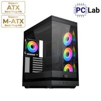 Vỏ case PC máy tính Xigmatek Meta (E-ATX, Full Tower, Đen)