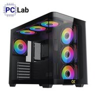 Vỏ case PC máy tính Xigmatek Pano (E-ATX, Full Tower, Đen)