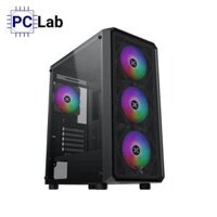 Vỏ case PC máy tính Xigmatek DUO X (E-ATX, Full Tower, Đen)