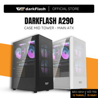 Vỏ case PC Mid Tower ATX Darkflash A290 Mặt Lưới Kính Cường Lực Giá Rẻ Chính Hãng