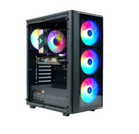 Vỏ Case VITRA CERES V305-G / KENOO 3FRGB BLACK (ATX | Sẵn 3FAN RGB)