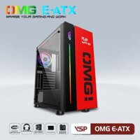 Vỏ Case VSP Led Gaming OMG E-ATX (Red)