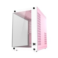Vỏ Case Xigmatek AQUARIUS PLUS - QUEEN EN46454 (Mid Tower Màu Hồng)