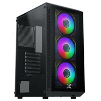 Vỏ case XIGMATEK FLY 3GF - EN43871 (ATX/Mid Tower/Màu Đen/3 fan)