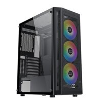 Vỏ Case Xigmatek GAMING X 3FX 3 FAN LED và VENOM II mặt kính