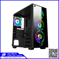 Vỏ Cây Ximagtek Venom (ATX Mid Tower, E-ATX, ATX, Micro-ATX, ITX, Màu Đen)