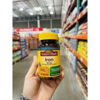 Vỏ chai IRON 65MG NATURE MADE MỸ