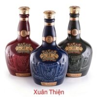 Vỏ Chai Rượu Chivas 21 Năm Xuất Xứ Scotland Gốm Sứ Dung Tích 700ml Có 3 Màu Rất Đẹp.Chai Rỗng Không Có Rượu Bên Trong.