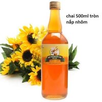 Vỏ chai thủy tinh thânTròn 500ml giá 13.5k