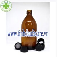 Vỏ chai tinh dầu thủy tinh 0.5 lít