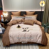 Vỏ chăn ga thương hiệu Louis Vuitton LV