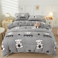 VỎ CHĂN NỈ NHUNG KT 2m*2m3 CÓ KHOÁ KÉO LỒNG ĐƯỢC RUỘT