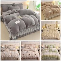 Vỏ Chăn Nỉ Nhung Mịn 5D Có Khóa Kéo Để Lồng Ruột, Chăn Nỉ Mùa Đông Mềm Mịn Kích Thước 2mx2m3-mvyshop