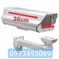 Vỏ che camera ngoài trời, Hộp bảo vệ camera ngoài trời loại lớn, kèm chân đế