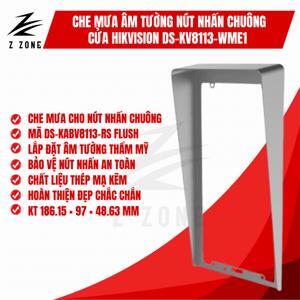 Vỏ che chuông cửa Hikvision DS-KABV8113-RS/Flush