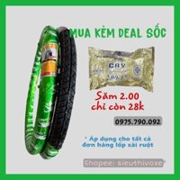 Vỏ cheetah size nhỏ 50/100- 17; 60/90- 17; 70/90- 17; 80/90- 17 gai Michelin Citypro CTH631