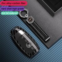 Vỏ chìa khóa điều khiển từ xa bằng hợp kim kẽm cứng Vỏ Fob cho Mercedes Benz E C S GLC Class E200 E400 E63 W213 S550 S560 C260 A200 Giá đỡ Keyless