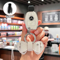 Vỏ chìa khóa Mercedes GLC260 E260, xe CLA mẫu cũ C180L C200 V260, vỏ GLC300L nữ, vỏ GLA