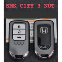 Vỏ chìa khoá Smartkey honda CITY 3 nút hàng chuẩn zin cao cấp