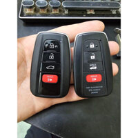 Vỏ chìa khoá Smartkey toyota Camry 2.5Q 2.0 4 NÚT cao cấp