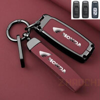 Vỏ chìa khóa xe bằng da hợp kim kẽm cho Honda Vario 160 Vision Lead Winner X V3 2022 Sh Vison 2022 Ab 125 2023, hộp đựng chìa khóa từ xa
