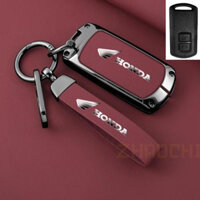 Vỏ chìa khóa xe bằng kim loại và da cho Honda Pcx Airblade 150 Click 150 Ver.2 Vario 125 Vario 150 Pcx 150 Click 150i SH125 Pcx 160 adv 150, Vỏ chìa khóa điều khiển từ xa