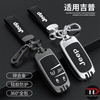 Vỏ chìa khóa xe Jeep TPU Thích hợp cho hướng dẫn Đèn miễn phí Vỏ Chenoki lớn Tư lệnh lớn Freeman