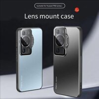 Vỏ Cho huawei p60 p50 p40 pro pura 70 ultra plus Vỏ Cứng Mờ Cảm Giác Da Có Chân Đế Nam Châm Giá Đỡ Ô Tô Ống Kính Bảo Vệ Mặt Sau Dành Cho nova 13 12 11 5G Full Cover