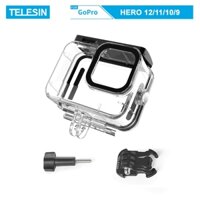 Vỏ chống nước hãng TELESIN cho GoPro Hero 9, GoPro Hero 10, GoPro Hero 11, GoPro Hero 12