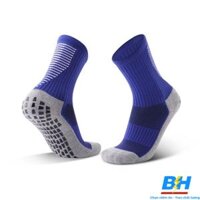 Vớ Chống Trượt Đá Bóng Cổ Ngắn Màu Xanh Dương VCTDB