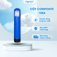 Vỏ Cột Lọc Composite 1054 + Van Tay 3 Cửa Famy - Sử Dụng Cho Bộ Lọc Tổng Nước Sinh Hoạt Đầu Nguồn