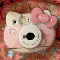 [Vỏ cứng trong suốt HelloKitty] Vỏ pha lê Polaroid mini Case Vỏ bảo vệ KT Vỏ máy ảnh