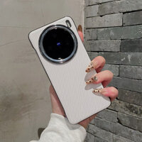 Vỏ da trơn từ tính mạ siêu mỏng không khung cho VIVO X200 Pro Mini X200 Pro X200 Pro X200 Sạc không dây Chống rơi PC cứng