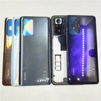 Vỏ đầy đủ cho Xiaomi Redmi Note 10 Pro 4G Khung giữa + Nắp lưng pin Cửa sau + Khay Sim