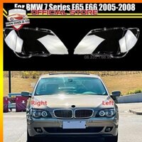 Vỏ Đèn Pha BMW 7 Series, Vỏ mica bảo vệ phía Trước, Mặt Đèn Pha Trong Suốt dành Cho E65 E66 2005-2006-2007-2008