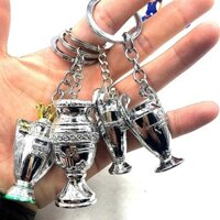 Vô Địch Móc Khóa Cúp Châu Âu LFC Cúp Mỹ Cúp Nhỏ Cúp Mô Hình Châu Âu Mặt Dây Chuyền Móc Khóa Quạt Quà Tặng