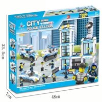 (Vô Địch Về Giá) - Lắp Ráp Ghép Hình Trụ Sở Cảnh Sát Xếp Hình Lắp Ghép POLICE CITY Đồ Chơi Cho Bé A326